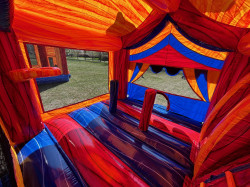 IMG 0095 1682138773 Circus Bounce House & Slide Combination (Dry)