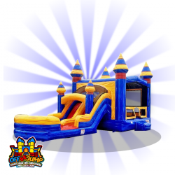 Artic Bounce House & Slide Combo (DRY)