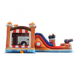 Pirate20Combo203 1701211255 Pirate Bounce House & Slide Combination