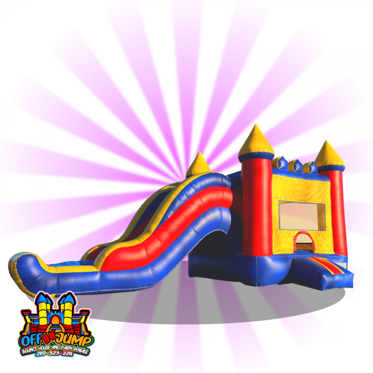 Small Bounce House and Slide Combination