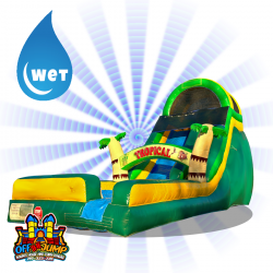 18ft Tropical Waterslide