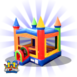 Rainbow Bounce House