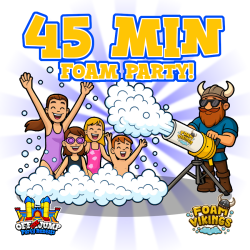 45 Minute Foam Party