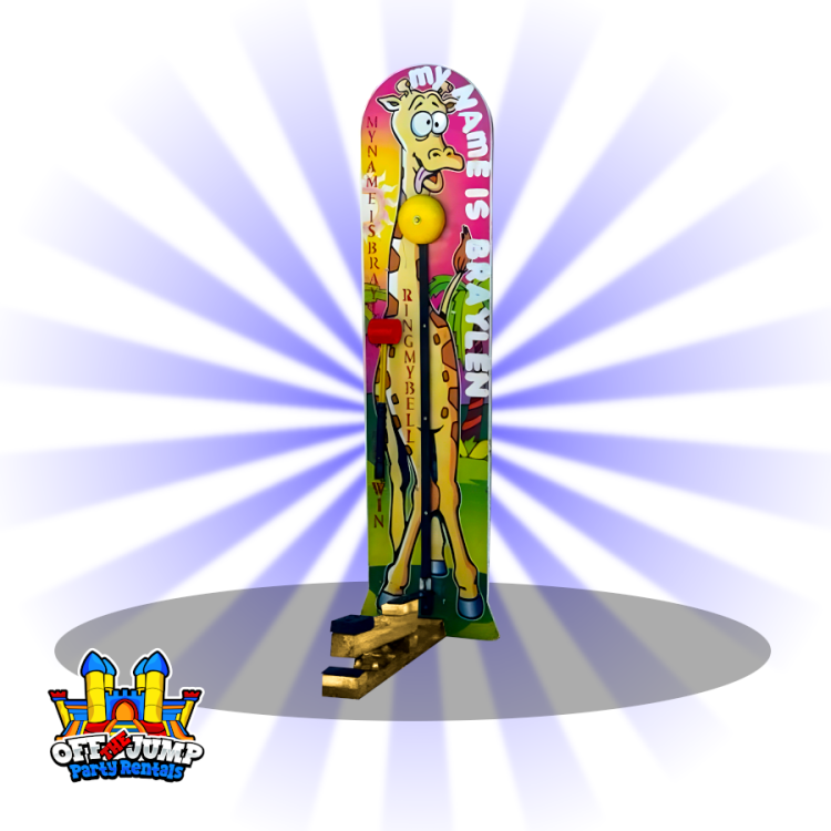 Giraffe High Striker (7ft)